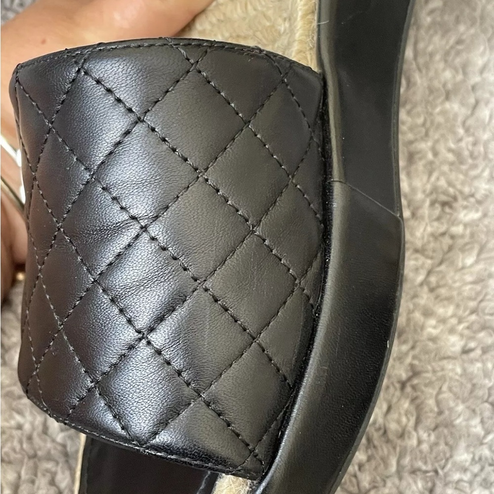 Chanel Black Quilted Slides size 40 - Picture 9 of 16